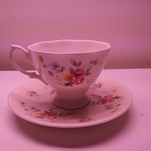 Royal Vale Tea Cup And Saucer. Fine China